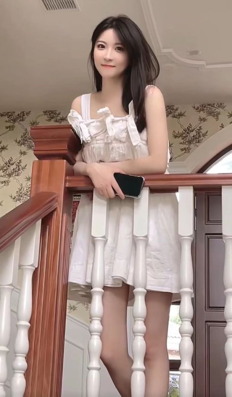 这是网红美女甜泡芙吧